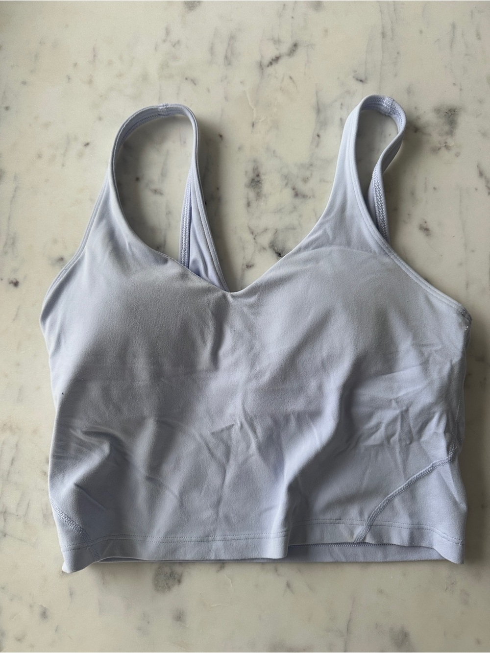 Lululemon Align V neck tank size 8 lavender
